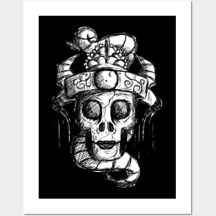 Skull Posters and Art